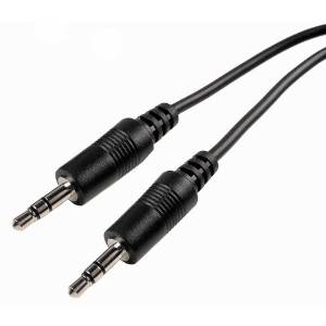 Audio cable with 3.5mm Jack plugs