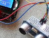 HC-SR04 ultrasonic motion detector