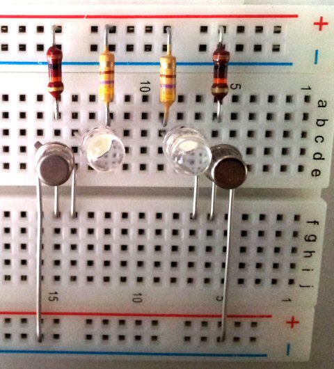 Now the four resistors