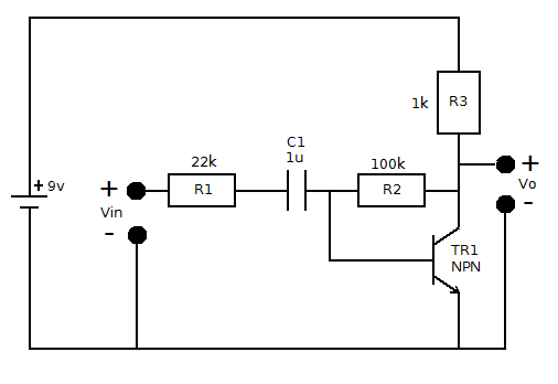 Simple Transistor As An Amplifier