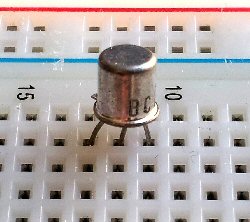 Inserting the transistor